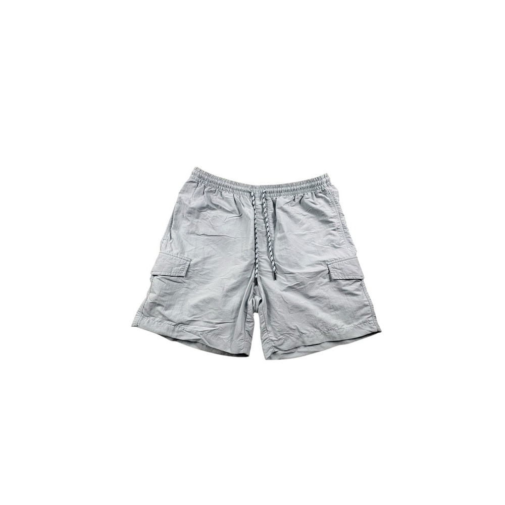 Original Use Men's Light Blue Cargo Shorts Drawstring Elastic Waist Size M